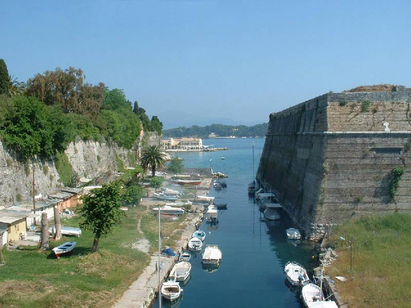 Corfu Town - the old fortress