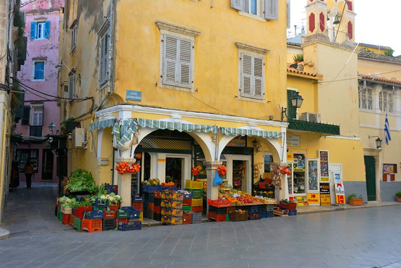 The Corfu Town is worth at least one visit