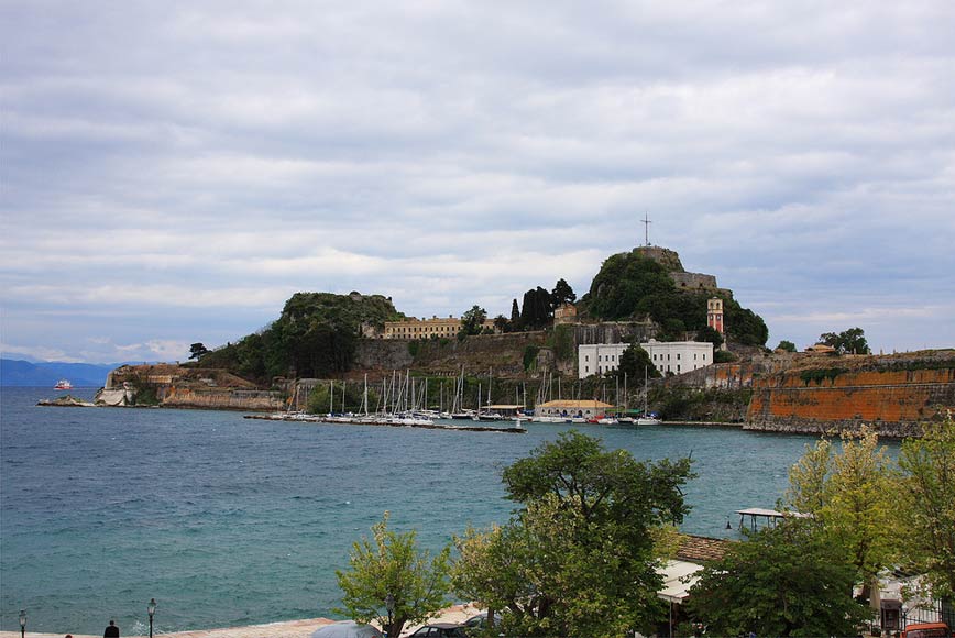 The Old Fortress in Corfu Town