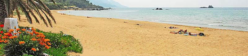 Corfu Pension on the beach