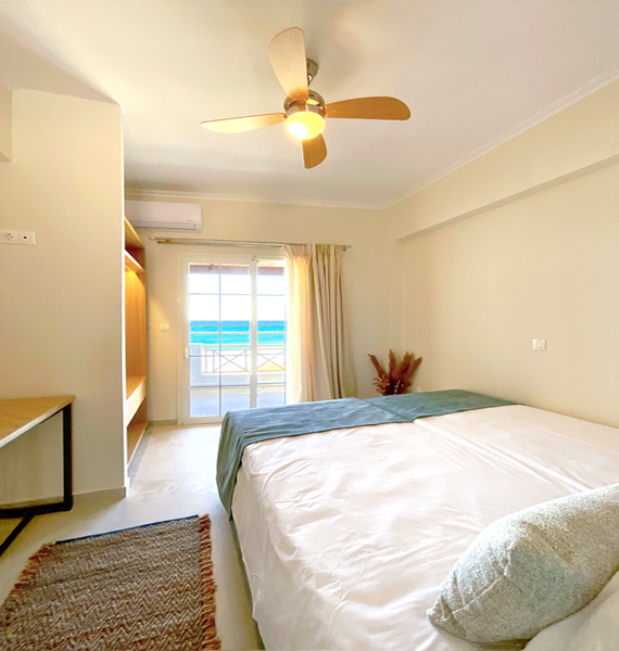 Suite with sea view - bedroom