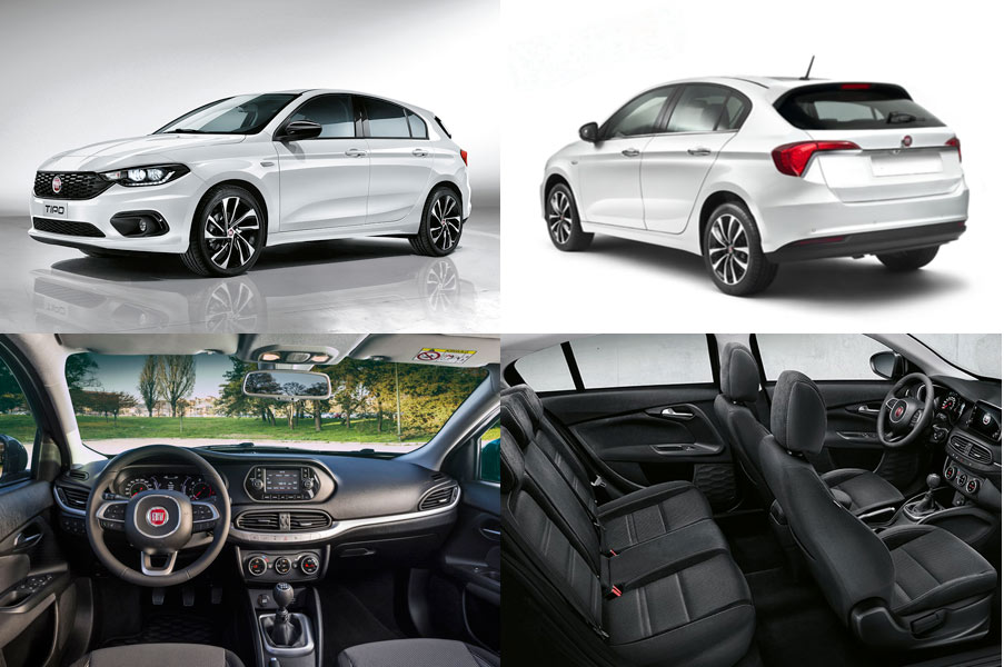 Corfu Car Rentals - Fiat Tipo Hatchback