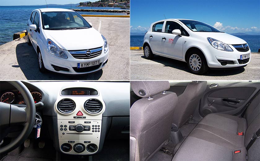 Corfu Car Rentals - Opel Corsa Grand